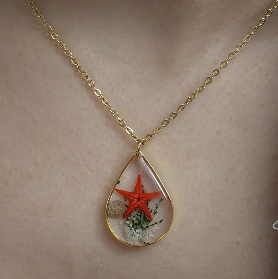 Starfish necklace